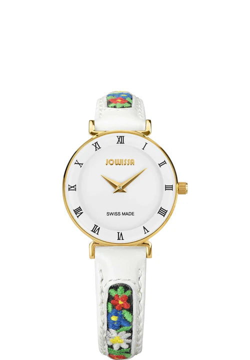 Roma Ethno Schweizer Damenuhr - J2.035.S