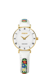 Roma Ethno Schweizer Damenuhr - J2.035.S