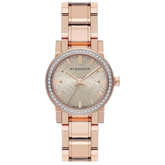 Burberry BU9225 The City Diamonds – Roségold Edelstahl