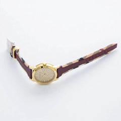 Burberry BU9111 Damen Uhr – Gold & Rot