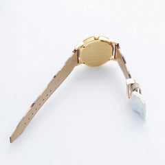 Burberry BU9111 Damen Uhr – Gold & Rot