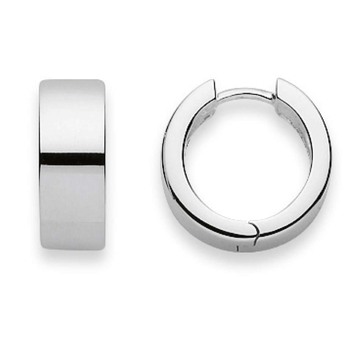 Scharnier-Creolen aus Silber 925 - 6264.04442/1501