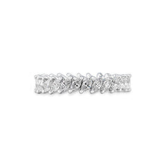 Schmaler Memoire Navette Labordiamantring – Eleganter Ring mit Labordiamanten - 41062940