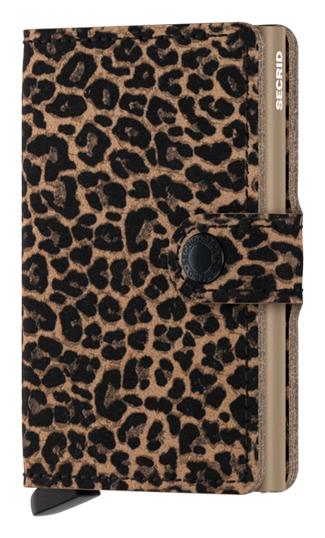 Secrid Miniwallet Leo Beige mit Gravur  - MLe-Beige