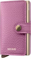 Secrid Miniwallet Pebble mit Gravur - MPe Pebble Orchid