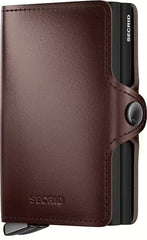 Secrid Premium Twinwallet+ Dusk mit Gravur - TDu-Dark Brown+
