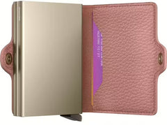 Secrid Twinwallet Pebble mit Gravur - TPe-Rose