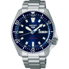 Seiko 5 Sports Day-Date Blue SKX Re-Interpretation Herrenuhr - SRPL83K1