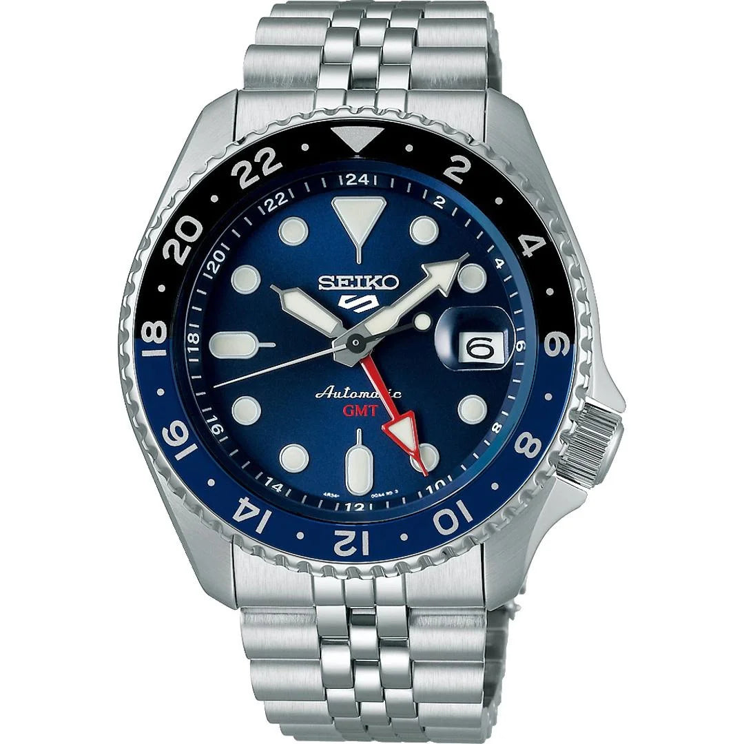 Seiko 5 Sports GMT Blueberry SKX Re-Interpretation Herrenuhr SSK003K1
