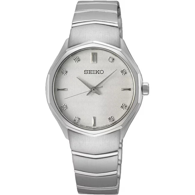 Seiko Conceptual Modern Lady Quartz Damenuhr 30mm - SUR615P1