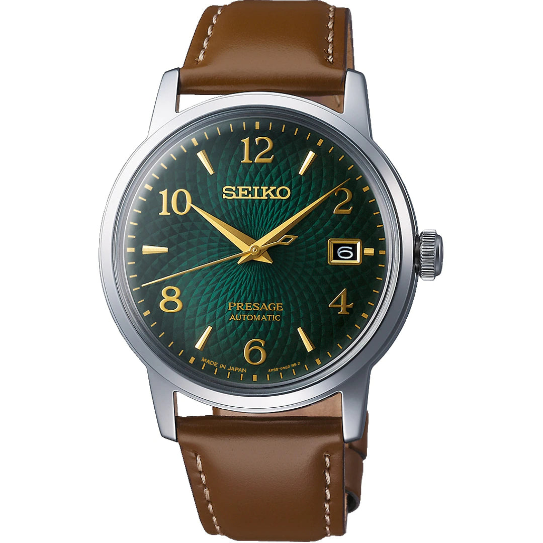 Seiko Presage Automatik Mojito Cocktail Time Unisexuhr - SRPE45J1