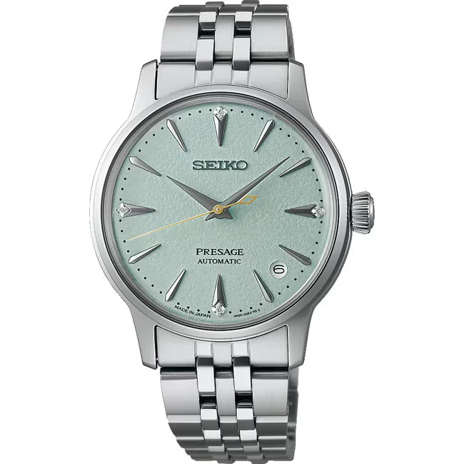 Seiko Presage Frozen Mojito Cocktail Time Herrenuhr 36mm - SRPL63J1