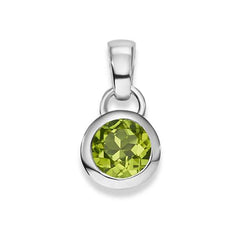 Silver Classics 2021 Anhänger 925 Silber Weiss mit Peridot - 6251.08201/0003