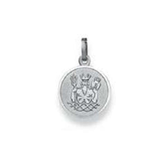 Silver Classics 2021 Wassermann Anhänger 925 Silber Weiss 12 mm matt/poliert - 6254.06052/0200