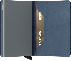 Portefeuille Slimwallet Original Ice Blue de Secrid avec gravure - SO-Ice Blue