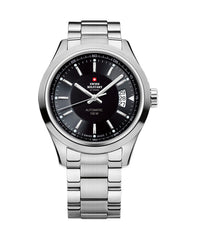 Swiss Military by Chrono Automatic Herren Schwarz