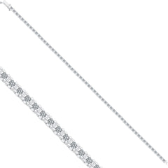 Tennisarmband mit 1.62 ct Diamanten in 585 oder 750 Weissgold