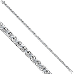 Tennisarmband mit 1.90 ct Diamanten in 585 oder 750 Weissgold - BL0000180