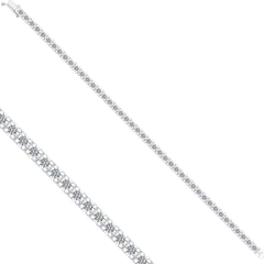 Tennisarmband mit 2.15 ct Diamanten in 585 oder 750 Weissgold
