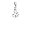THOMAS SABO Charm-Anhänger Kleeblatt Silber