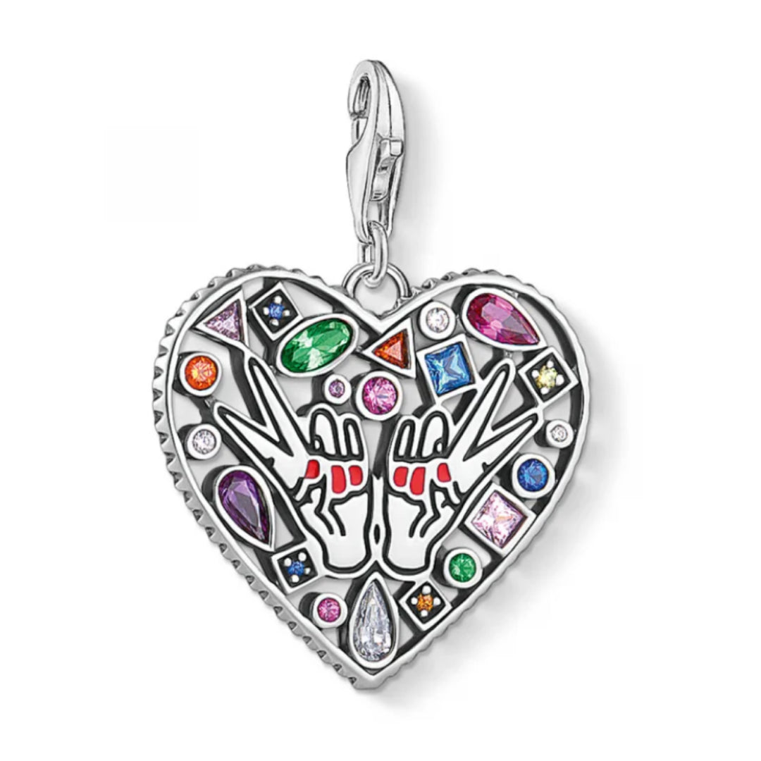 Thomas Sabo Charm-Anhänger Love & Peace - 1745-314-7