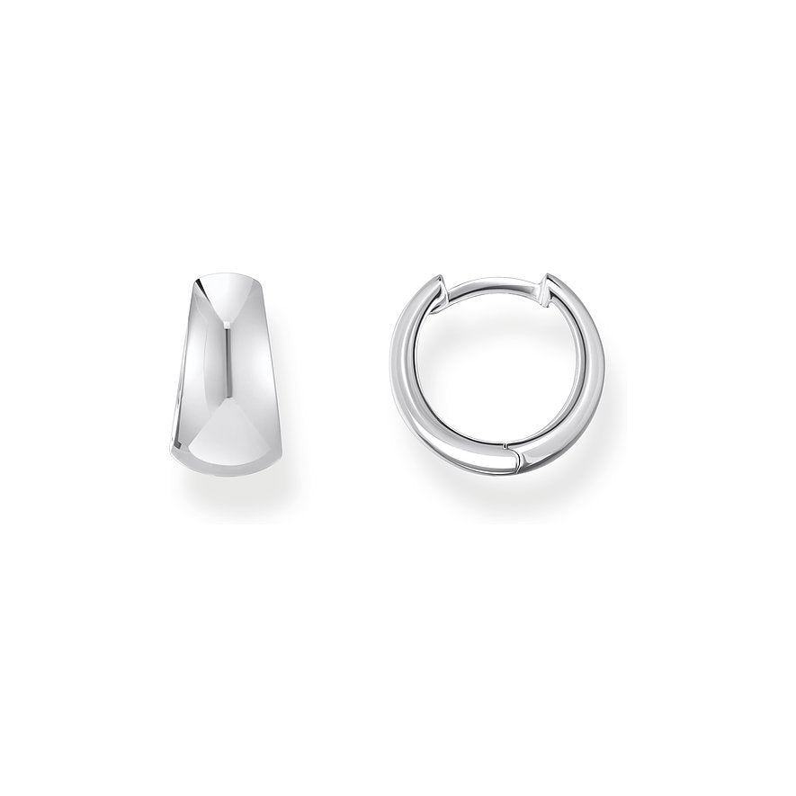 Thomas Sabo Creolen Trapezform Silber 925 im Chunky-Design – CR740-001-21