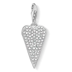 Thomas Sabo Damen Charm-Anhänger Herz Pavé - 1568-051-14