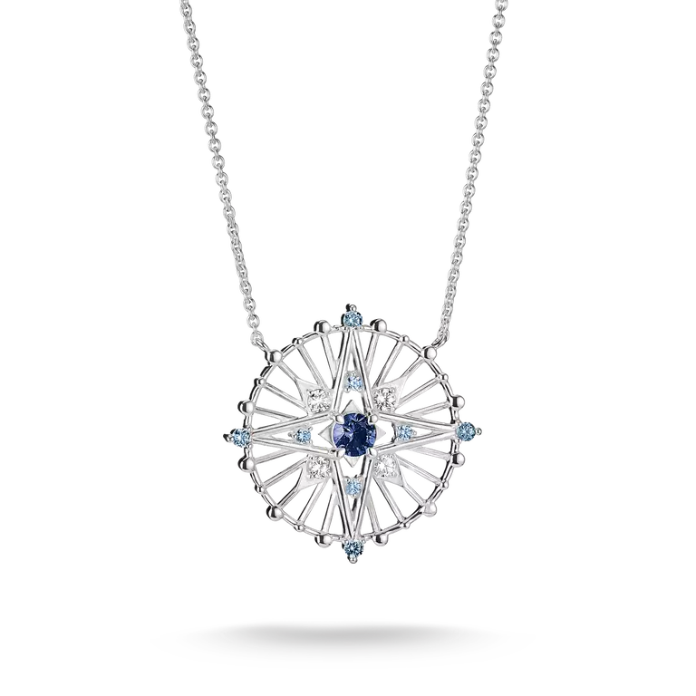 THOMAS SABO Kette Talisman Stern mit weissem Zirkonia Silber oder Goldfarben