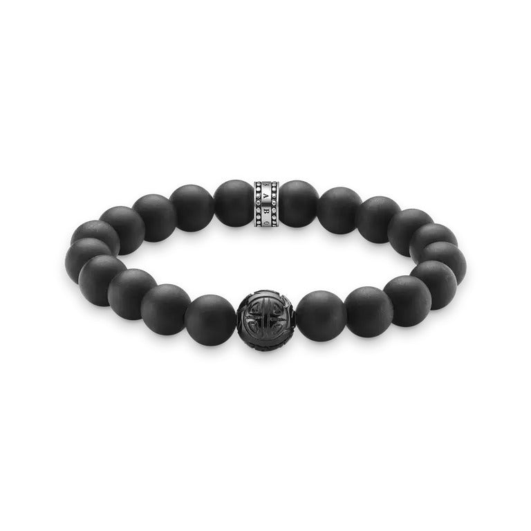 Thomas Sabo Obsidian Armband 19 cm - A1085-023-11-L