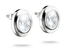 Thomas Sabo Ohrstecker Oval Silber 925 mit weissen Zirkonia – H2342-051-14