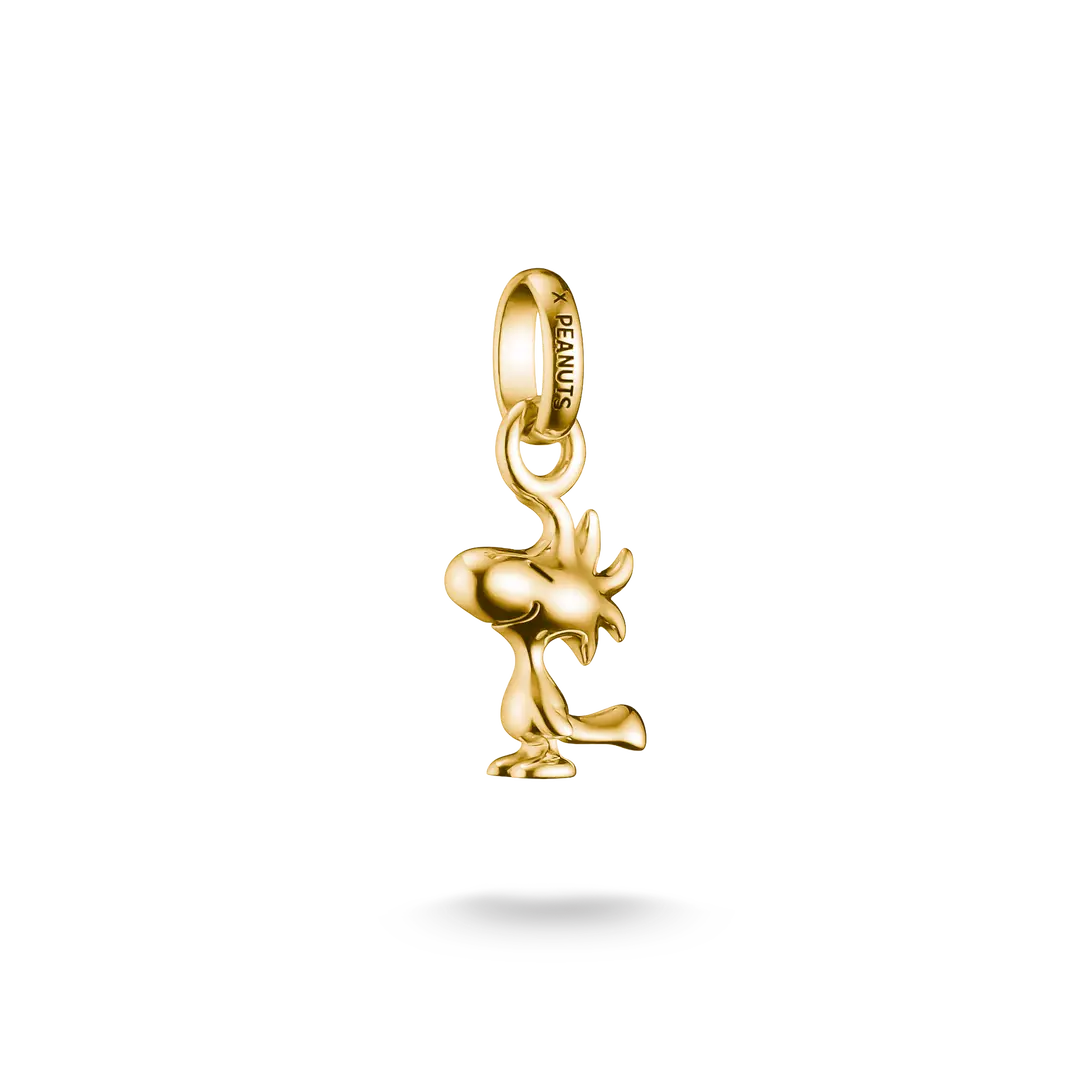 THOMAS SABO Woodstock Charm – Verspielter Peanuts™ Klassiker in Goldfarben