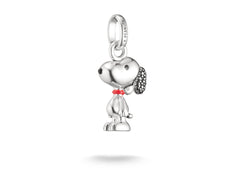 Thomas Sabo Peanuts Snoopy Pavé Charm Connect Silber mit Zirkonia – CC1310-691-11