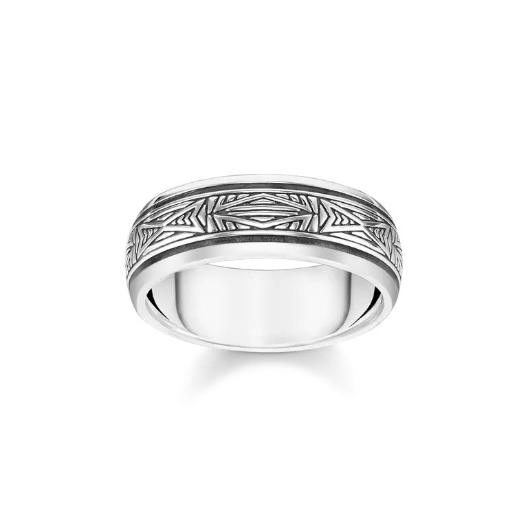 Thomas Sabo Ring mit Ornamenten Silber - TR2277-637-21-62