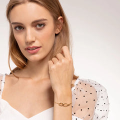 Thomas Sabo Sterling Silver Glam & Soul Armband Heritage Gold - A1856-413-39-L19V