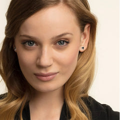 Thomas Sabo Sterling Silver Glam & Soul Damen Ohrstecker Dreiecke Schwarz - H1968-051-11