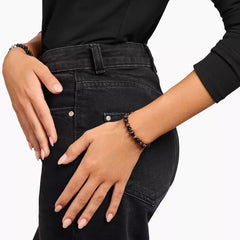 Thomas Sabo Talisman-Armband Tigerauge 19 cm - A2182-826-2-L19