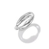 Thomas Sabo Together Doppelring Silber 925 mit weissen Zirkonia – TR2548-051-14