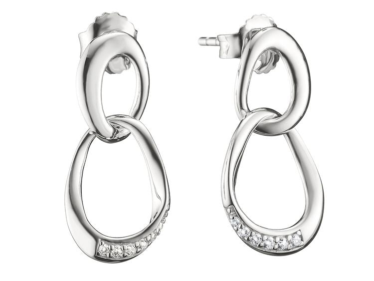 Thomas Sabo Together Ohrhänger Silber 925 mit weissen Zirkonia