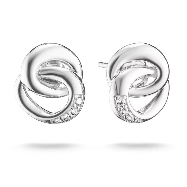 Thomas Sabo Together Ohrstecker Silber 925 mit weissen Zirkonia – H2352-051-14