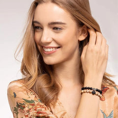 Thomas Sabo Unisex Armband Silber Obsidian in Schwarz - A1924-704-11-L17