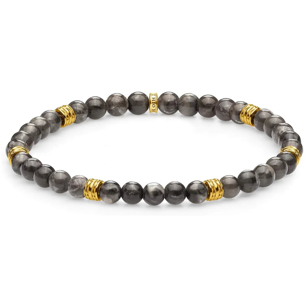 Thomas Sabo Unisex-Armband Talisman in Graui Sterlingsilber - A1926-413-5-L17