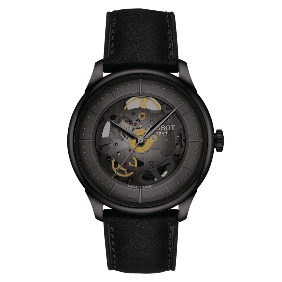 Tissot Chemin Des Tourelles Skeleton Herrenuhr - T139.836.36.441.00