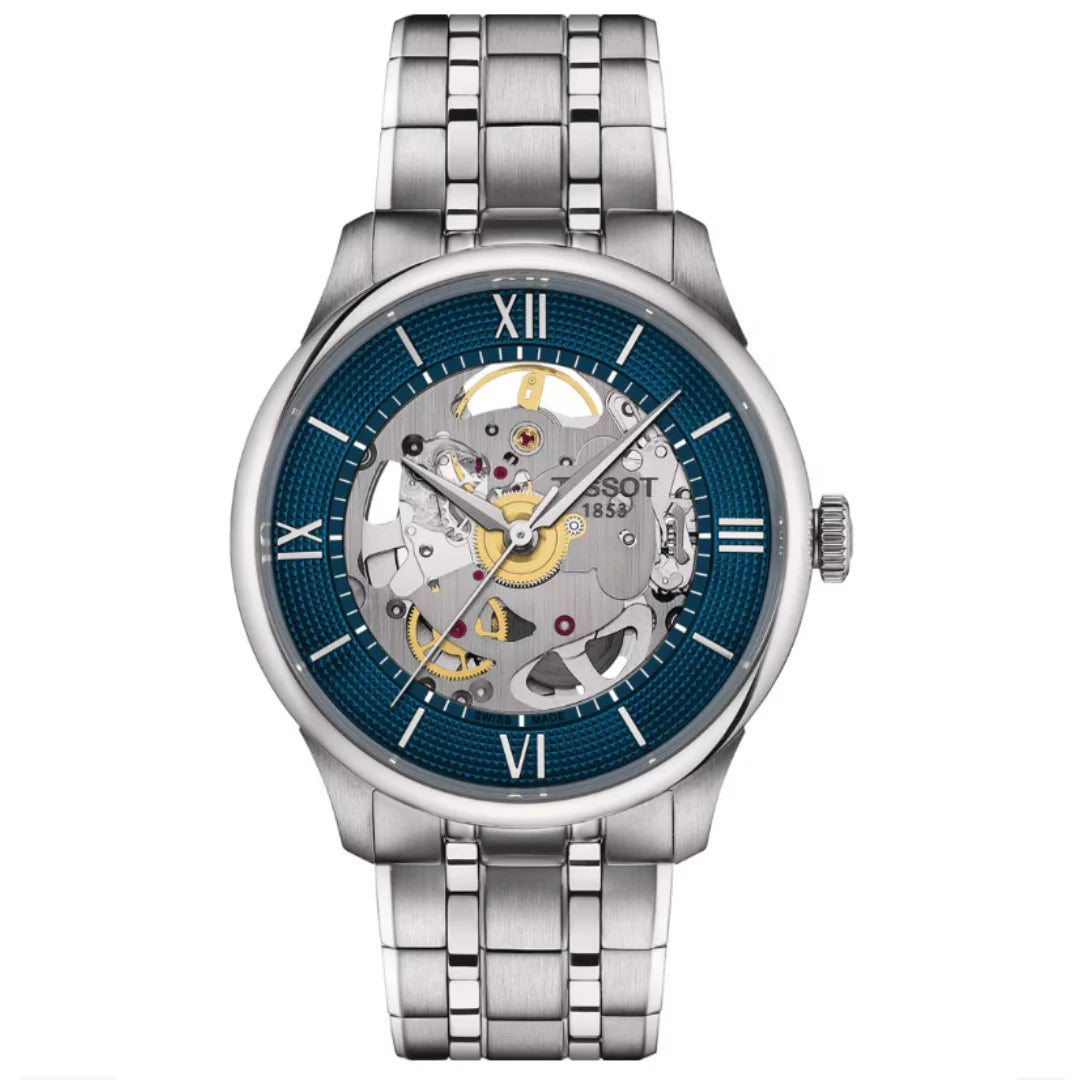 Tissot Chemin des Tourelles Squelette Herrenuhr - T139.836.11.048.00