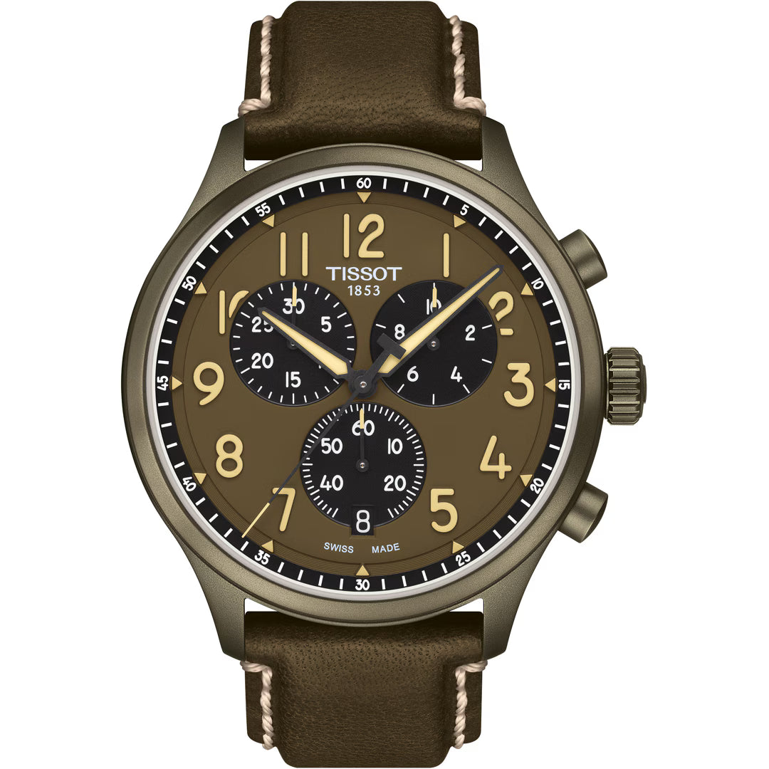 Tissot Chrono XL Vintage Chronograph 45 mm Grün