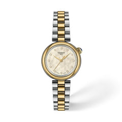 Tissot Desir 28 mm Damenuhr mit Perlmutt und Diamanten - T152.010.22.116.00