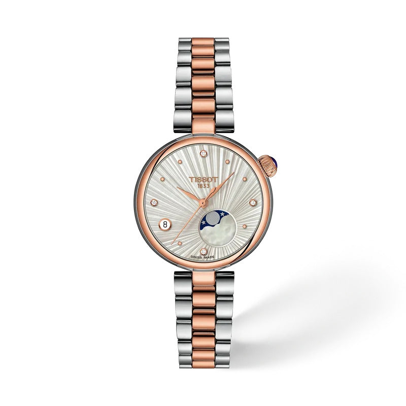 Tissot Desir 29.6 mm Damenuhr Silber mit Diamanten - T152.223.22.036.00