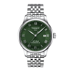 Tissot Le Locle Powermatic 80 Grün Herrenuhr - T006.407.11.093.00