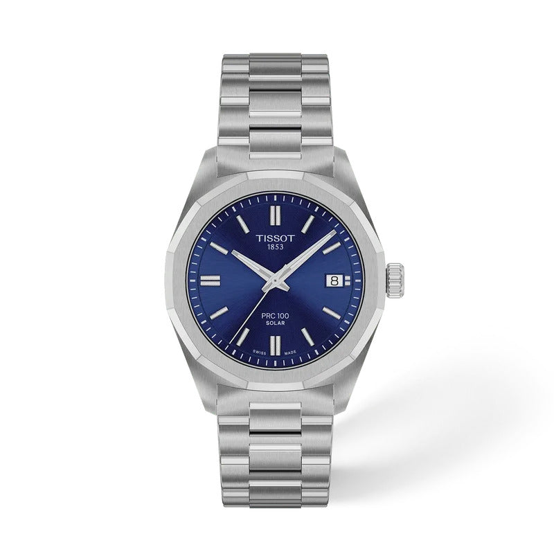 Tissot PRC 100 Solar Damenuhr 34 mm Blau – T151.822.11.041.00