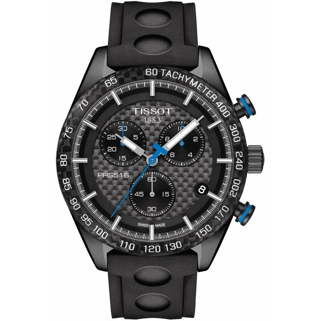 Tissot PRS 516 Quartz Chronograph 42 mm Schwarz