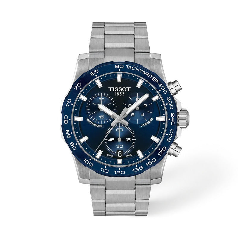 Tissot Supersport Chrono 42 mm Herrenuhr Blau - T125.417.11.041.00
